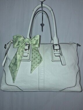 Coach Hampton's Leather Satchel
